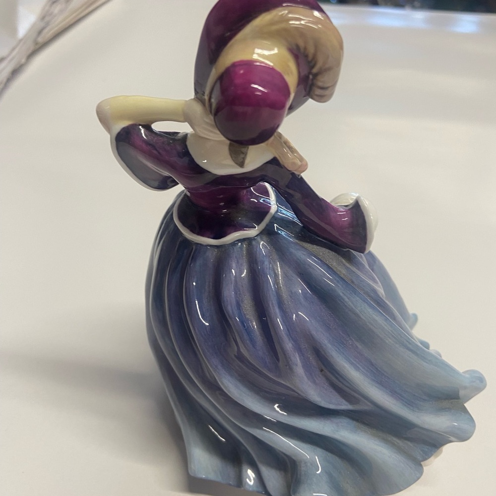 Royal Doulton Ceramic Art in Purple and Blue